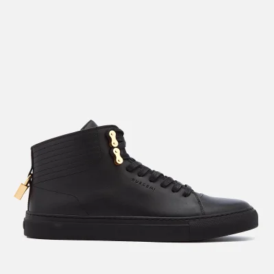 Buscemi Men's 100MM Link High Top Trainers - Black