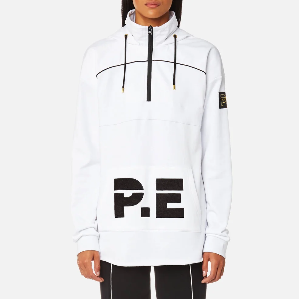 P.E Nation Women's Breakpoint Hoody - White Image 1
