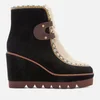 See By Chloé Women's Flatform Hiking Boots - Nero - Image 1