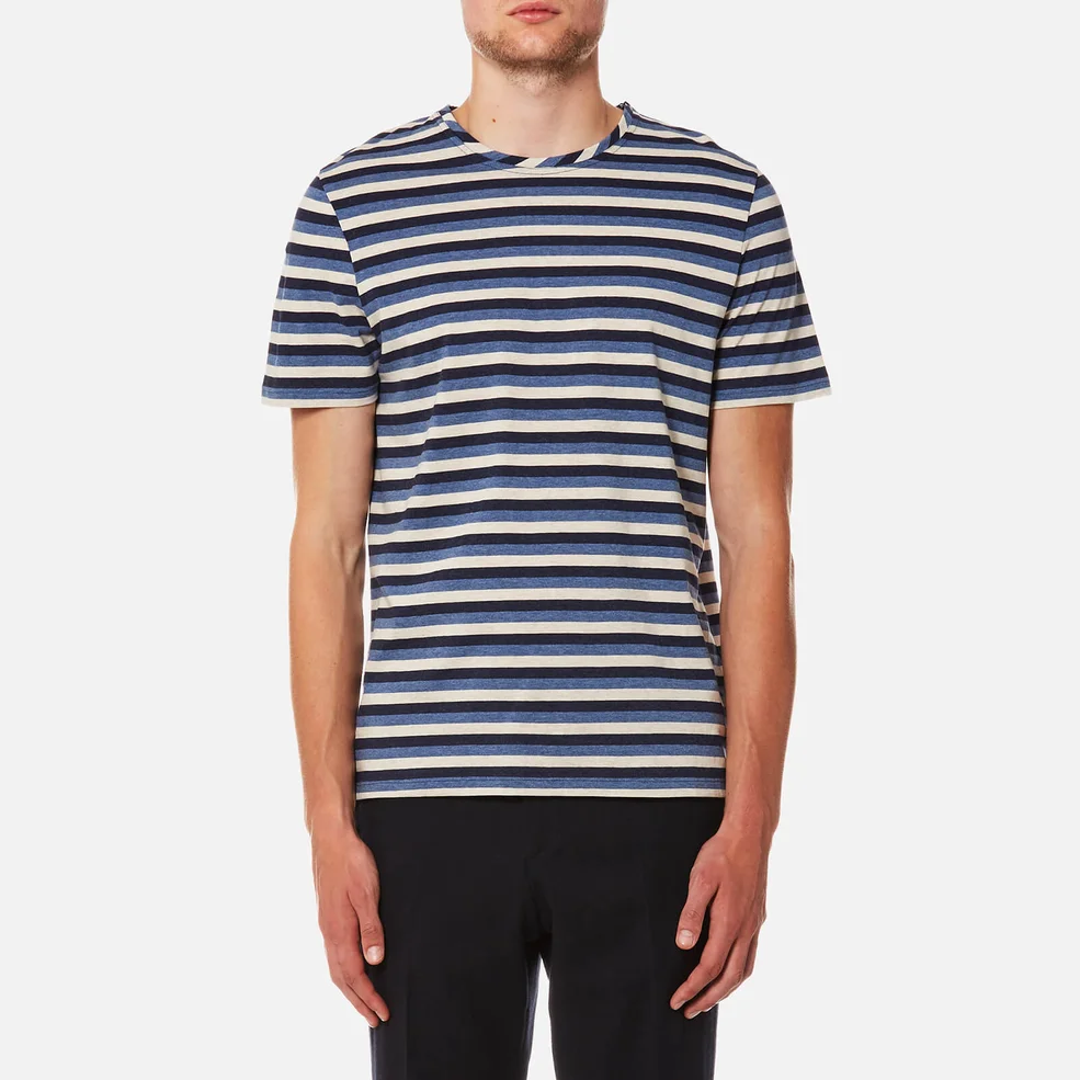 Oliver Spencer Men's Conduit T-Shirt - Benue Navy Multi Image 1