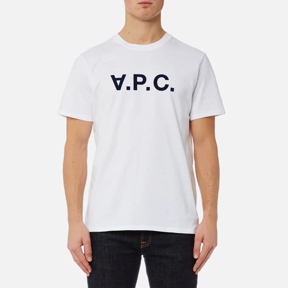 A.P.C. Men's VPC T-Shirt - Blanc Image 1