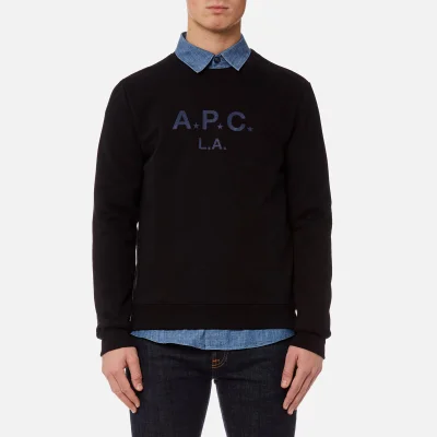 A.P.C. Men's APC LA Sweatshirt - Noir