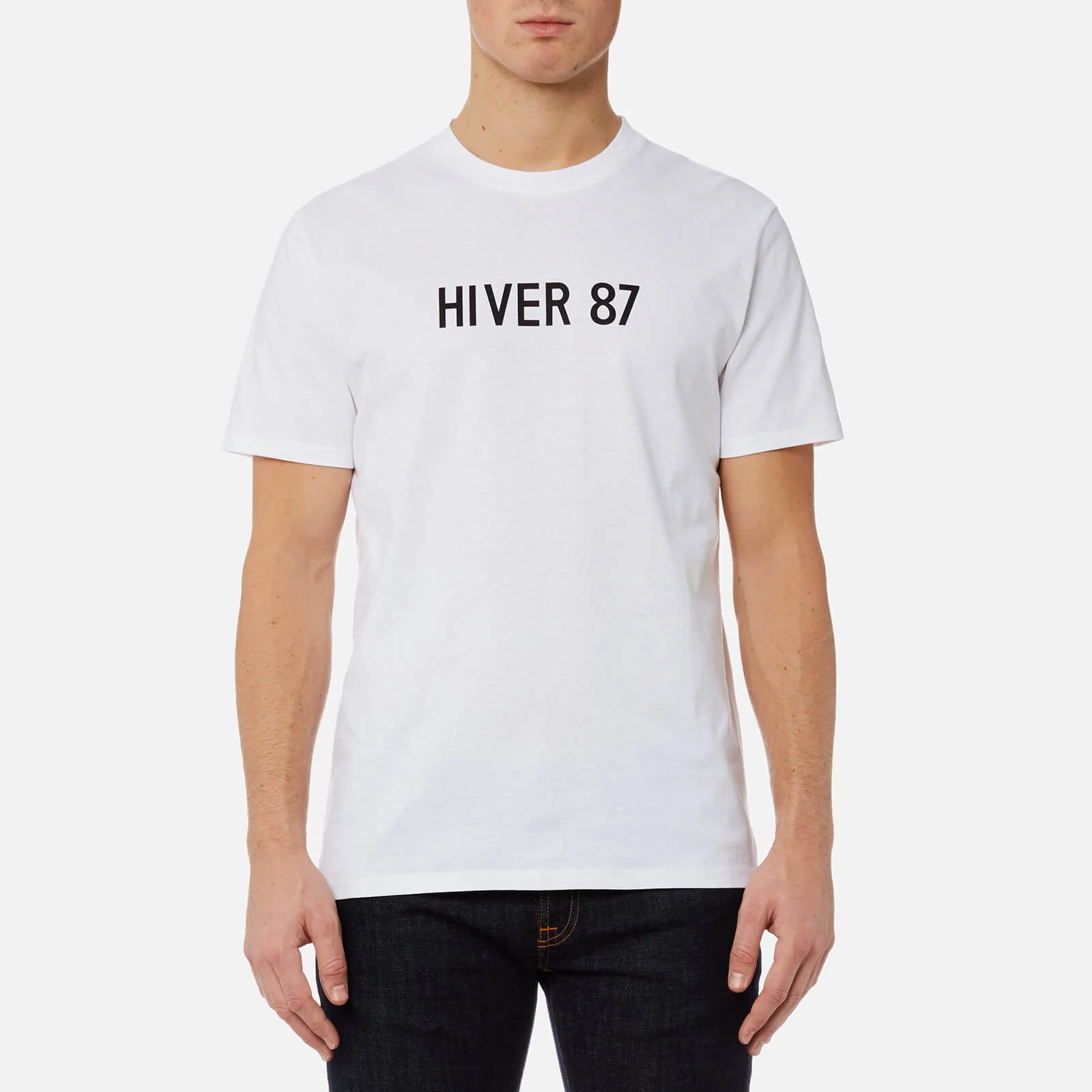 A.P.C. Men's Hiver 87 T-Shirt - Blanc Image 1