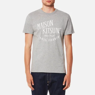 Maison Kitsuné Men's Palais Royal T-Shirt - Grey Melange