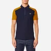Lacoste Men's Shoulder Detail Polo Shirt - Navy Blue/Renaissance Bro - Image 1