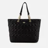 Karl Lagerfeld Women's K/Kuilted Shopper Bag Core - Black/Gold - Image 1