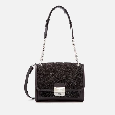 Karl Lagerfeld Women's K/Kuilted Caviar Mini Handbag - Multi