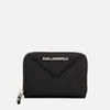 Karl Lagerfeld Women's K/Klassik Small Zip Wallet - Black - Image 1