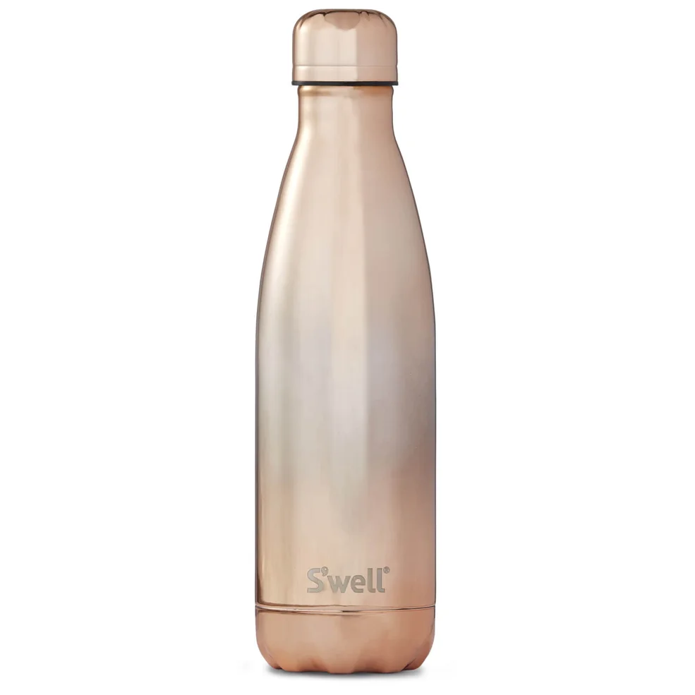 S'well The Rose Gold Ombre Water Bottle 500ml Image 1