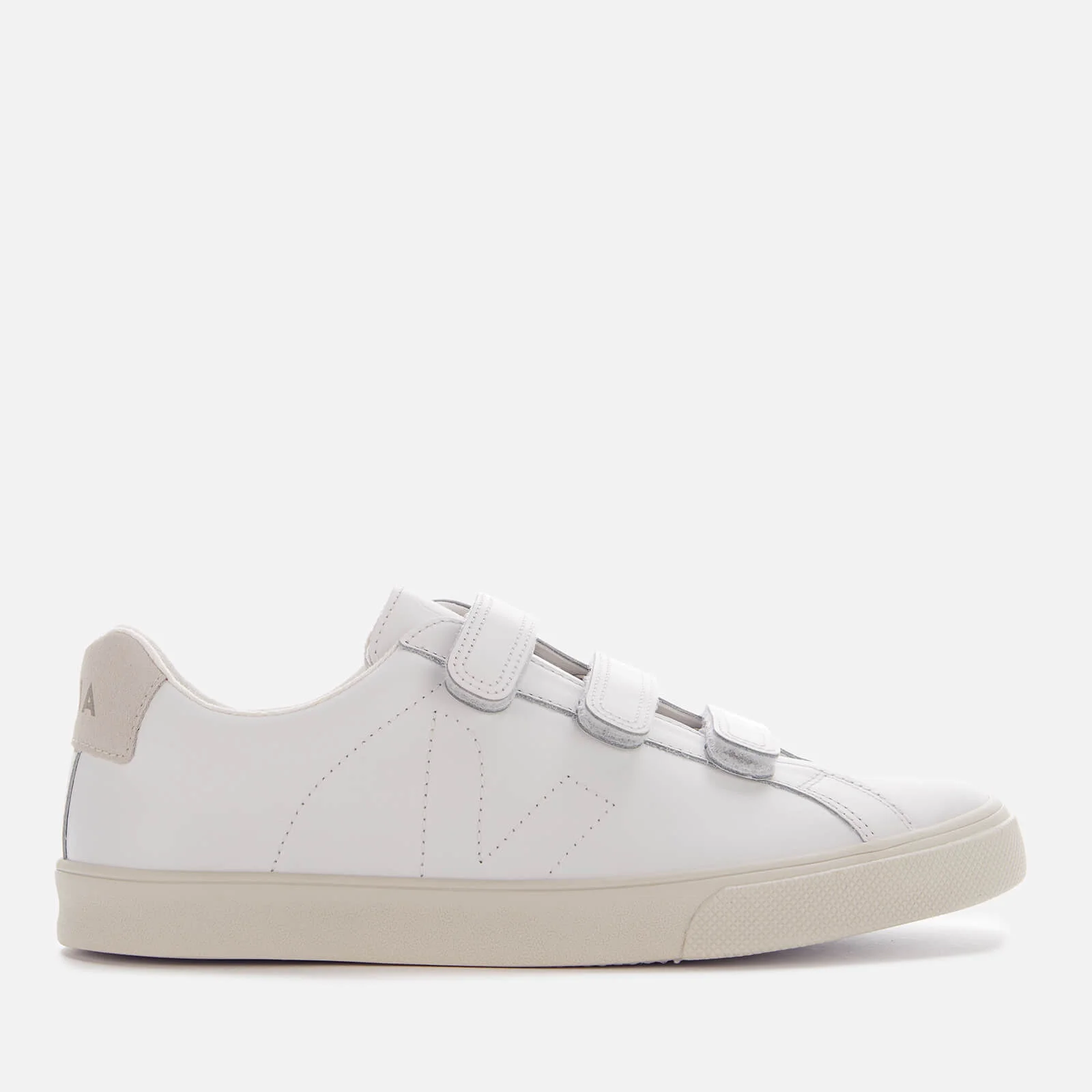 Veja Women's 3-Lock Leather Trainers - Extra White Image 1