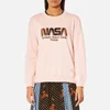 Coach Women's Velvet NASA Sweatshirt - Pale Pink - Image 1