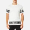 Versace Collection Men's Sleeve Detail T-Shirt - Bianco+Stampa - Image 1