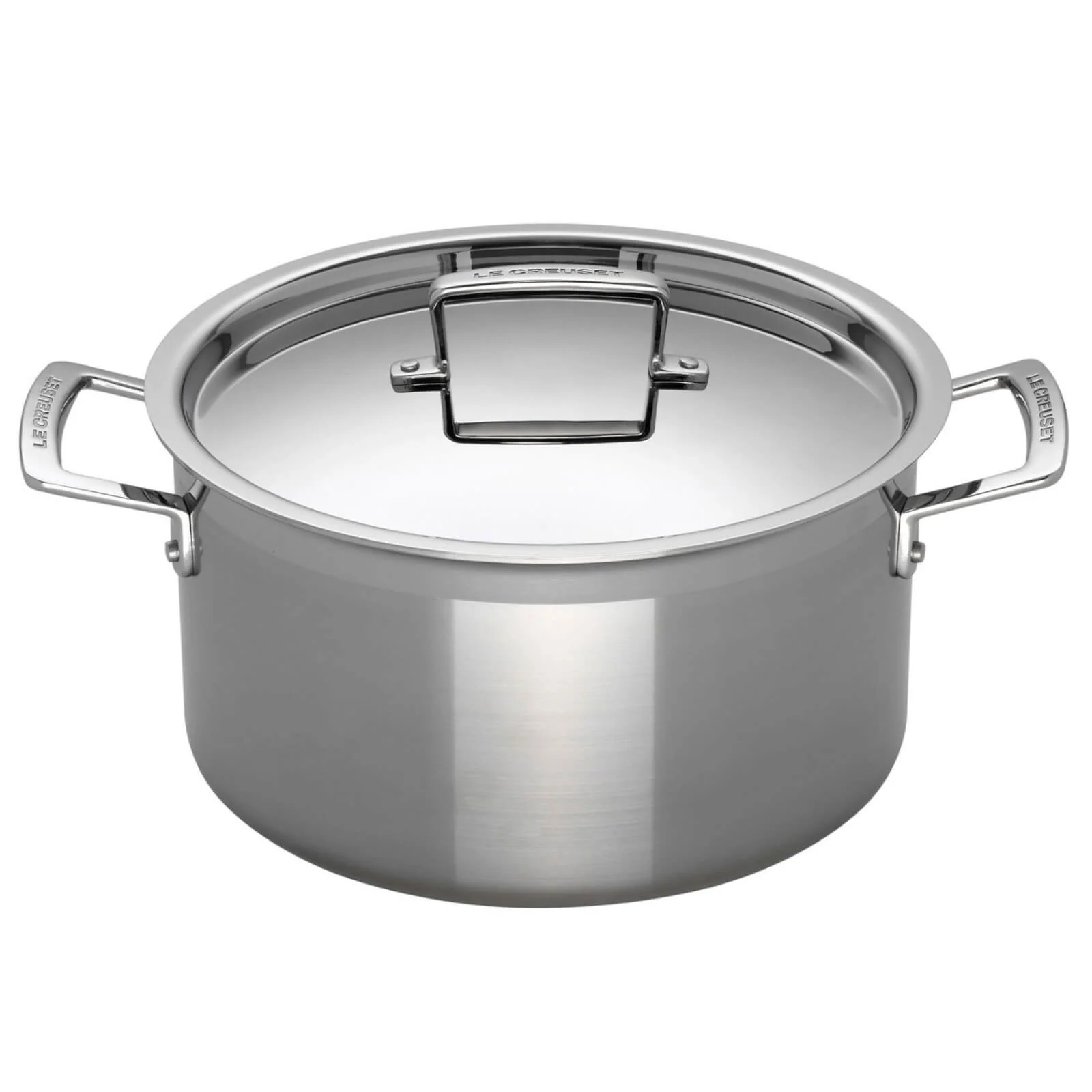 Le Creuset 3-Ply Stainless Steel Deep Casserole Dish - 20cm Image 1