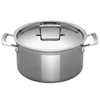 Le Creuset 3-Ply Stainless Steel Deep Casserole Dish - 20cm - Image 1