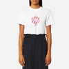 Ganni Women's Harway Love Pop T-Shirt - Bright White - Image 1