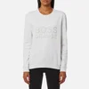BOSS Orange Women's Talogo Sweatshirt - Open White - Image 1