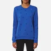 BOSS Orange Women's Tabirdy Sweatshirt - Bright Blue - Image 1