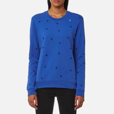 BOSS Orange Women's Tabirdy Sweatshirt - Bright Blue