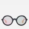 Moncler Women's Round Frame Sunglasses - Black - Image 1