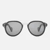 Moncler Men's Aviator Sunglasses - Black/Smoke - Image 1