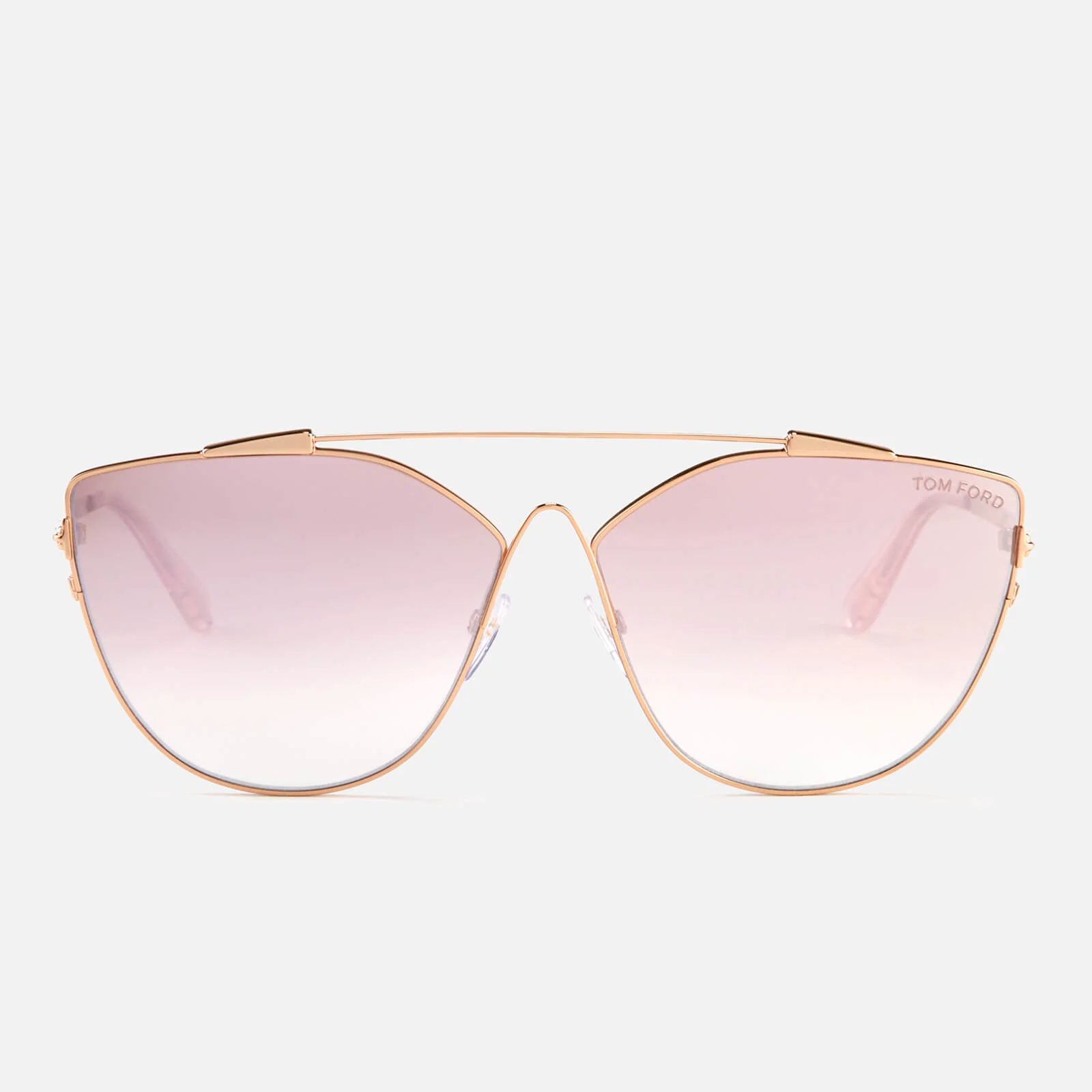 Tom Ford Women's Jacquelyn Sunglasses - Gold/Mirror Violet Image 1