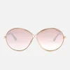 Tom Ford Women's Rania Sunglasses - Shiny Rose Gold/Gradient - Image 1
