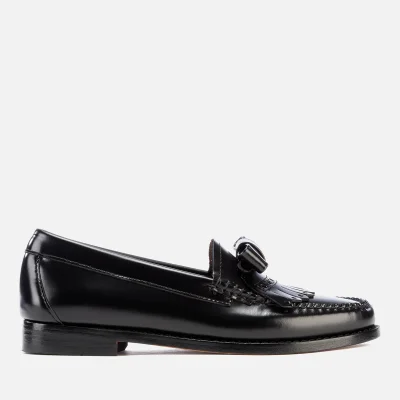 Bass Weejuns Women's Esther Bow Leather Loafers - Black