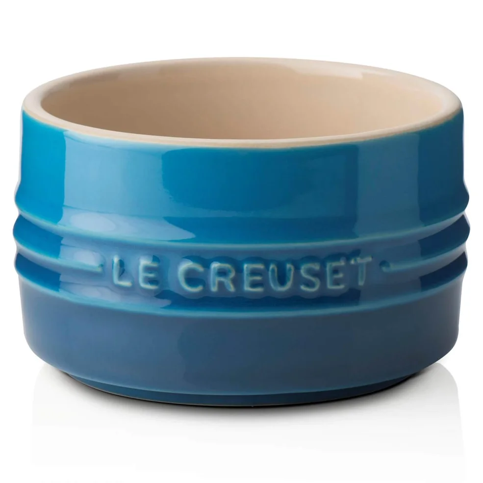 Le Creuset Stoneware Stackable Ramekin - Marseille Blue Image 1