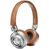 Master and Dynamic MH30 On Ear Headphones - Silver/Brown - Image 1