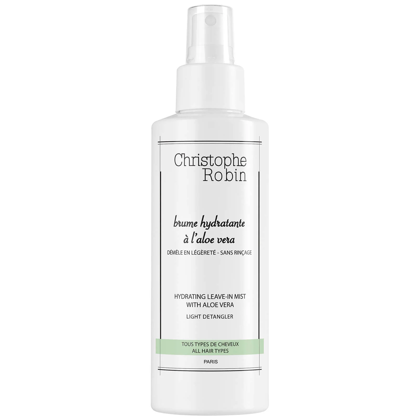 Christophe Robin Hydrating Leave-In Mist with Aloe Vera 150ml Image 1