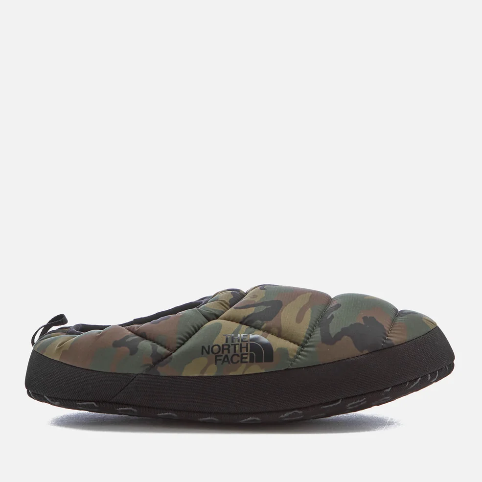 The North Face Men's NSE Tent Mule III Slippers - Black Forest Woodland Camo/TNF Black Image 1