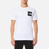 The North Face Men's Short Sleeve Fine T-Shirt - TNF White/TNF Black - Image 1