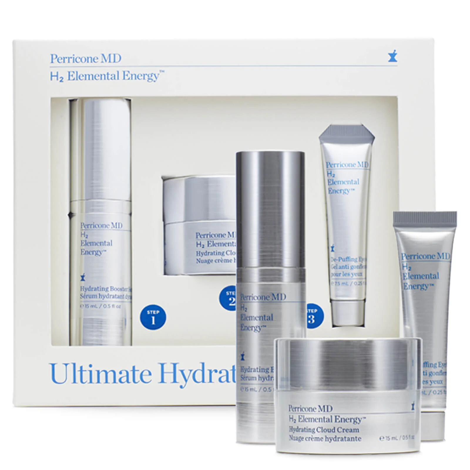 Perricone MD H2 Elemental Energy Ultimate Hydration Starter Kit (Worth £90) Image 1