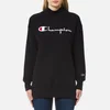 Champion Women's Polo Neck Sweatshirt - Black - Image 1
