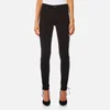 Karl Lagerfeld Women's Skinny Denim Jeans with Lacing Details - Black - Image 1