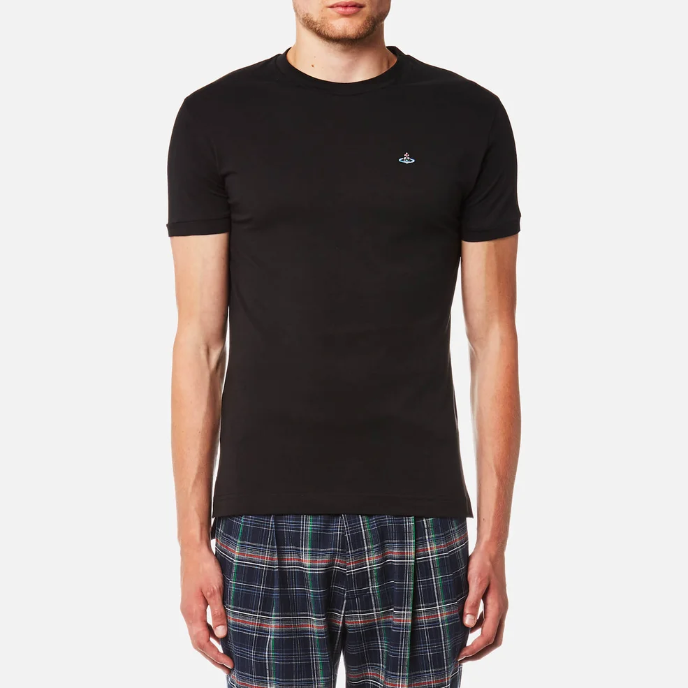 Vivienne Westwood Men's Organic Jersey Peru T-Shirt - Black Image 1
