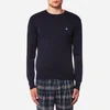 Vivienne Westwood Men's Classic Crew Neck Knitted Jumper - Navy - Image 1