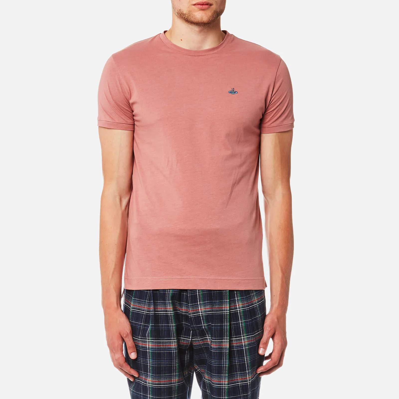 Vivienne Westwood Men's Organic Jersey Peru T-Shirt - Pink Image 1