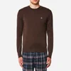 Vivienne Westwood Men's Classic Crew Neck Knitted Jumper - Brown - Image 1