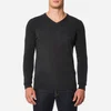 Barbour Men's Essential Lambswool V Neck Knitted Jumper - Charcoal - Image 1