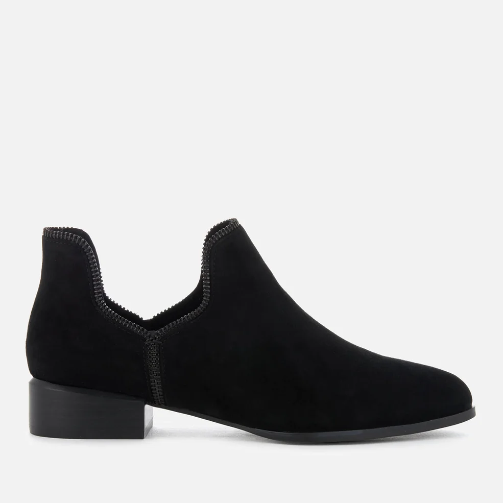 Senso Women's Bailey VIII Suede Ankle Boots - Ebony/Black Zip Image 1