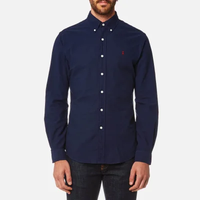 Polo Ralph Lauren Men's Garment Dye Oxford Shirt - Windsor Navy