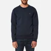 Polo Ralph Lauren Men's Double Knitted Tech Crew Sweatshirt - Navy - Image 1