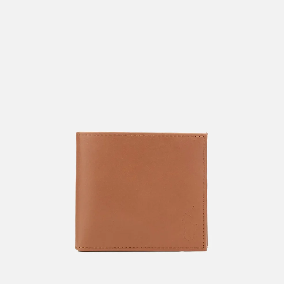 Polo Ralph Lauren Men's Leather Bi-Fold Wallet - Whiskey Image 1