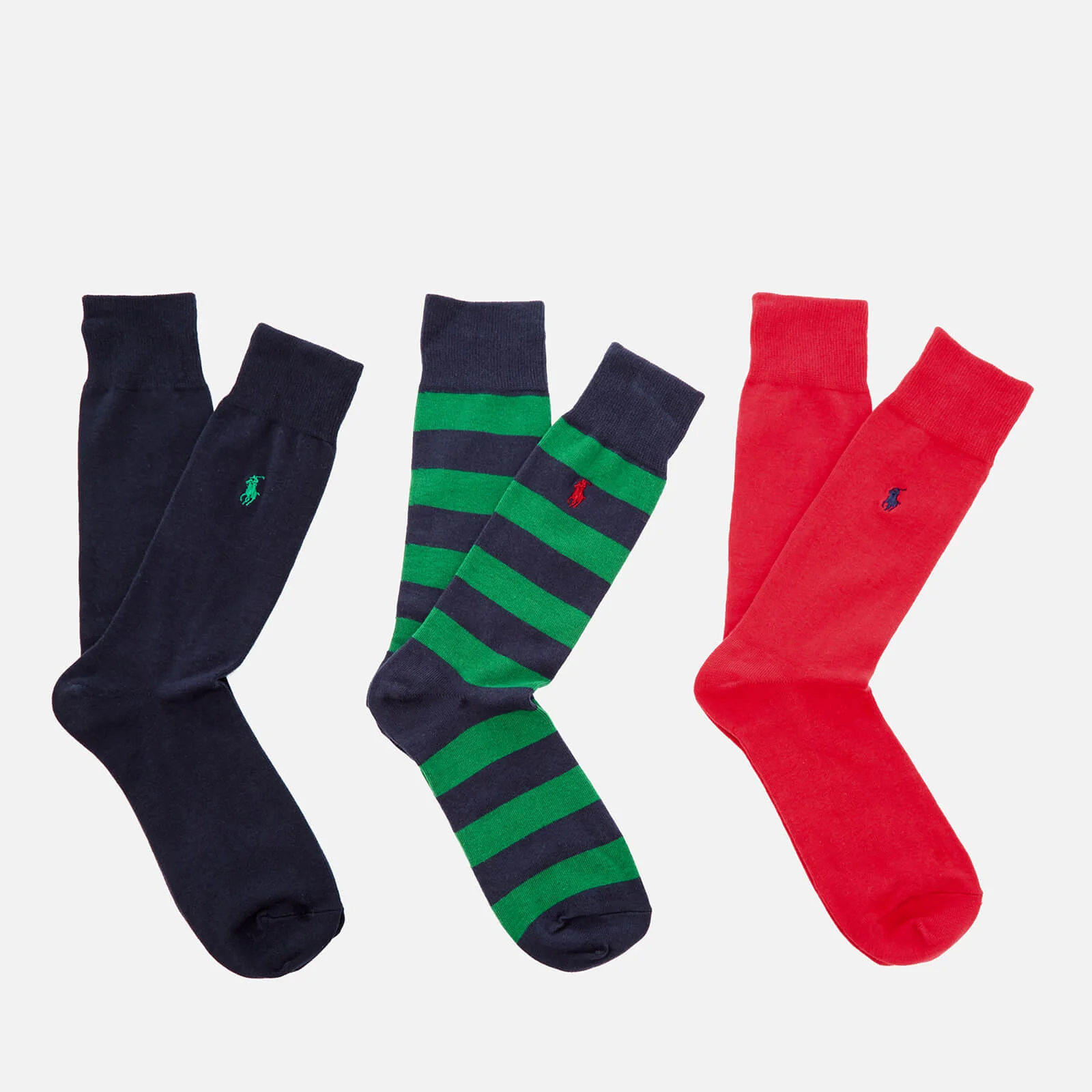 Polo Ralph Lauren Men's 3 Pack Socks - Assorted Image 1