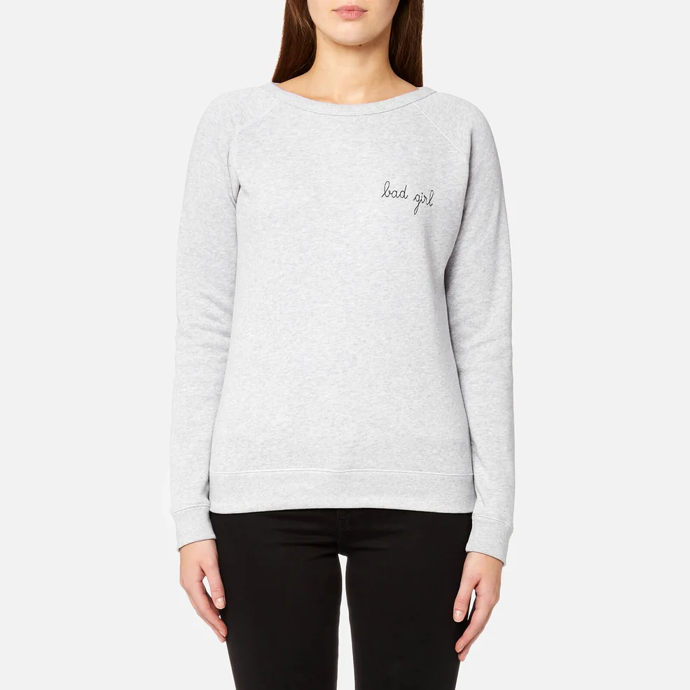Maison Labiche Women's Bad Girl Sweatshirt - Grey Image 1