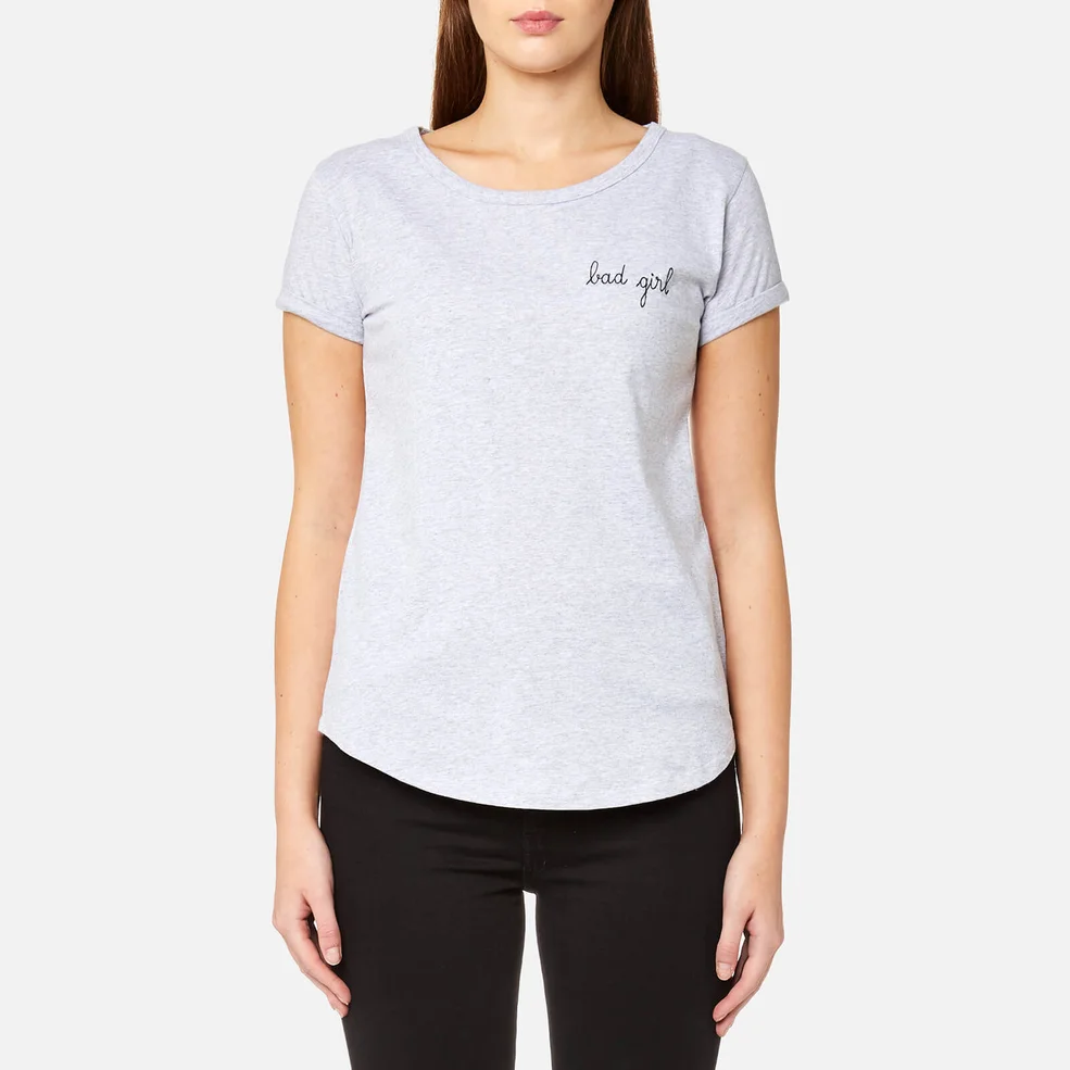 Maison Labiche Women's Bad Girl T-Shirt - Grey Image 1