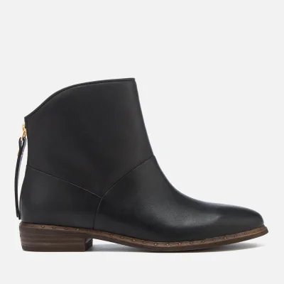 UGG Women's Bruno Leather Ankle Boots - Black