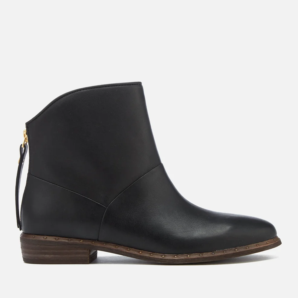 UGG Women's Bruno Leather Ankle Boots - Black Image 1