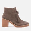 UGG Women's Corin Suede Heeled Ankle Boots - Mouse - Image 1
